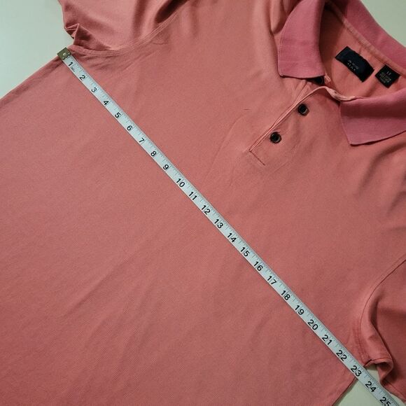 AXIS Men's Short Sleeve Salmon Polo Shirt - Picture 3 of 9
